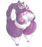  anthro big_breasts breasts canine darkmagician1212 dog female huge_breasts husky hyper hyper_breasts looking_at_viewer mammal momma_jerbear nude paws pussy solo 