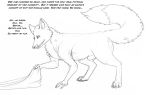  animal_genitalia arania canine clothing dave_(tcitw) dialogue dress english_text feral fox fully_sheathed fur male mammal nude sheath sketch solo text the_cabin_in_the_woods_(arania) 