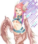  1girl feathers harpy harpy_(mon-musu_quest!) mon-musu_quest! monster_girl tagme wings 