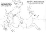  anthro anthro_on_feral antlers arania balls bestiality cervine duo english_text female feral hair herm horn intersex intersex/female keith_(tcitw) kilt maleherm maleherm/female mammal pussy sex text the_cabin_in_the_woods_(arania) upskirt 