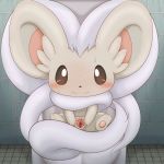  blush cinccino clitoris cute female feral looking_at_viewer nintendo pawpads pok&eacute;mon pok&eacute;mon_(species) presenting pussy smile solo spread_pussy spreading sweat unknown_artist video_games 