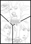  anthro antlers arania breasts carla_(tcitw) cervine clothed clothing comic dialogue donkey dress ear_piercing english_text equine facial_piercing female hair horn keith_(tcitw) long_hair male mammal nose_piercing piercing piper_(tcitw) rat rodent text the_cabin_in_the_woods_(arania) 