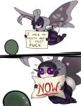 &lt;3 &lt;3_eyes anon antennae anthro arthropod butt clothed clothing comic duo english_text female flying human insect legwear mammal moth neck_tuft purple_eyes sign simple_background stockings sweat text tuft unknown_artist wings 
