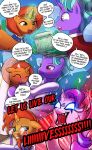  2018 angry blush comic cutie_mark english_text equine female feral firelight_(mlp) friendship_is_magic group horn lumineko magic male mammal my_little_pony starlight_glimmer_(mlp) sunburst_(mlp) sunswirl_(mlp) text unicorn 