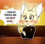  2018 aggressive_retsuko anthro canine clothed clothing digital_media_(artwork) female fennec fenneko fox fur hi_res mammal sanrio scotty_(artist) 