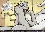  2018 anthro balls big_balls big_penis brothers comic dialogue dragon english_text erection fin grey_balls grey_penis head_fin holding_penis horn huge_balls huge_penis humanoid_penis incest inflation male male/male naughtymorg nude penis sibling text uncut 