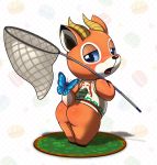  animal_crossing antelope beau_(animal_crossing) bottomless butt clothed clothing lkiws looking_back mammal nintendo solo standing video_games 