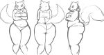  anthro big_butt breasts butt canine cleavage clothed clothing female mammal mature_female mother navel panties parent ramona_alvarez rear_view ritts slightly_chubby solo underwear wide_hips wolf 