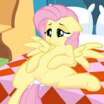  2018 bed bedding bedroom blanket cum cum_in_pussy cum_inside dresser equine eyebrows eyelashes feathered_wings feathers female feral floppy_ears fluttershy_(mlp) friendship_is_magic hair headboard hooves inside lying mammal my_little_pony nude on_back on_bed pegasus pillow pink_hair pussy smile solo spectre_z spread_legs spreading teal_eyes underhoof wings yellow_feathers 