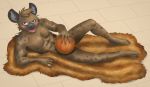  aggressive_retsuko basketball gigiraccoon_(artist) haida hyena male mammal muscular nude sanrio 