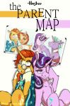  2018 cape clothing daughter equine eyewear father father_and_daughter female firelight_(mlp) friendship_is_magic glasses horn inuhoshi-to-darkpen male mammal mother mother_and_son movie_poster my_little_pony parent parody son starlight_glimmer_(mlp) stellar_flare_(mlp) sunburst_(mlp) unicorn 