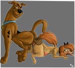  abdominal_bulge all_dogs_go_to_heaven animal_genitalia animal_penis anus balls big_(disambiguation) big_balls blush brown_fur brown_hair canine collar crying disney dixie dog drooling duo erection female feral feral_on_feral fox_and_the_hound fuf fur great_dane grey_background hair hi_res knot knotting looking_back lying male male/female male_penetrating mammal mean open_mouth pain penetration penis pussy saliva scooby-doo scooby-doo_(series) sex simple_background smile tears teeth tongue tongue_out vaginal vaginal_knotting vaginal_penetration 