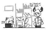  aggressive_retsuko dialogue english_text female fenneko group haida male retsuko sanrio text watermystic277 