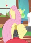  &lt;3 2016 animal_genitalia animal_penis anus big_macintosh_(mlp) butt curtains cutie_mark day desk duo earth_pony equine equine_penis erection female feral fluttershy_(mlp) friendship_is_magic fur hair hi_res horse inside male mammal my_little_pony nude penetration penis pink_hair pony pussy pussy_juice red_fur sex shutterflyeqd sky vaginal vaginal_penetration vase window yellow_fur 