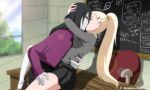  1boy 1girl age_difference kiss naruto naruto_shippuuden orochimaru yamanaka_ino 