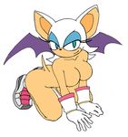  bat breasts cheddarswim female mammal rouge_the_bat sega solo sonic_(series) sonic_team 