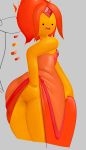  adventure_time butt cartoon_network clothing clothing_lift elemental female fire fire_elemental flame_princess gem not_furry open_mouth quietstealth skirt skirt_lift solo 