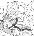  anal canine cum cuntboy dog feline feral intersex male male/male mammal muscular pussy tiger urakata5x 