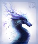  2013 blue_eyes digital_media_(artwork) dragon eastern_dragon hair headshot_portrait horn neboveria portrait simple_background 