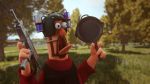  flak_jacket frying_pan helmet micro_uzi muppet playerunknown&#039;s_battlegrounds red_bull 