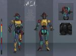  2017 anus assaultron eliana-asato fallout female machine mel metal model_sheet not_furry pussy robot solo video_games 