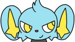  2018 ambiguous_gender animated black_fur blinking blue_fur cuddling cute duo electricity feral fur happy japanese_text kemofoo kemofooooooo luxray nintendo petting pok&eacute;mon pok&eacute;mon_(species) red_nose red_sclera roaring sad shinx simple_background size_difference smile smirk smug tail_between_legs tears text video_games white_background wide-eyed yellow_eyes 