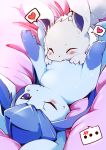  &lt;3 ... 2017 ambiguous_gender azuma_minatsu blush eevee eeveelution eyes_closed female female/ambiguous glaceon nintendo pok&eacute;mon pok&eacute;mon_(species) shiny_pok&eacute;mon video_games 