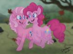  2018 blue_eyes detailed_background digital_media_(artwork) earth_pony equine female friendship_is_magic fur hair horse itoruna mammal my_little_pony pink_fur pink_hair pinkie_pie_(mlp) pony 