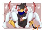  absol barbed_penis bisexual curesnow female group group_sex kissing luxray male male/female male/male nintendo penis pok&eacute;mon pok&eacute;mon_(species) pussy saliva sex threesome video_games 