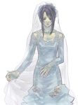  breasts dress final_fantasy final_fantasy_viii long_hair rinoa_heartilly solo wedding_dress 