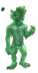  2019 3_toes 4_fingers animal_humanoid anthro azul_(artist) erection goo_(disambiguation) goo_creature humanoid humanoid_penis looking_at_viewer male mammal monster muscular muscular_male mustelid nude penis simple_background slime solo toes weasel white_background 