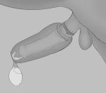  animal_genitalia animal_penis balls cock_ring condom cum cumshot ejaculation equine equine_penis erection filled_condom greyscale hi_res male mammal medial_ring monochrome orgasm penetrable_sex_toy penis santo_fabbro sex_toy shaded solo wearing_condom 