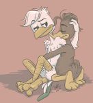  anthro avian bird chicken darkwingownsthenight disney duck ducktales ducktales_(2017) fenton_crackshell gyro_gearloose nude 