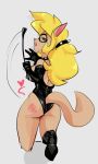  2018 4_fingers anthro armwear bedroom_eyes blonde_hair callie_briggs cat choker clothing corset dbaru digital_media_(artwork) dominatrix elbow_gloves feline female fur gloves green_eyes hair half-closed_eyes licking licking_lips lingerie long_hair looking_at_viewer looking_back mammal raised_leg rear_view ridding_crop seductive simple_background solo spanking spikes swat_kats tan_fur tongue tongue_out 