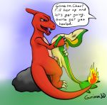  abuse black_text charmeleon cum cum_in_pussy cum_inside duo english_text female forced grimm3d male male/female nintendo outside penetration penis pok&eacute;mon pok&eacute;mon_(species) pussy rape signature snivy speech_bubble text vaginal vaginal_penetration video_games 