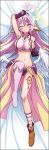  angel_wings arm_up armpits bed_sheet blush breasts crop_top cross dakimakura feathered_wings full_body gloves halo highres jibril_(no_game_no_life) large_breasts long_hair low_wings lying magic_circle midriff mismatched_legwear multicolored multicolored_eyes navel no_game_no_life official_art on_back one_eye_closed pink_hair purple_eyes shoes sideboob single_shoe solo symbol-shaped_pupils tattoo very_long_hair white_wings wing_ears wings yellow_eyes 