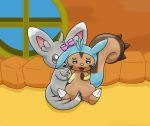  female female/female gau_(artist) mammal masturbation minccino nintendo pok&eacute;mon pok&eacute;mon_(species) pok&eacute;mon_mystery_dungeon rodent video_games 