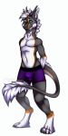  anthro bulge clothing cute dragon lezified male r&#039;hael simple_background solo underwear white_background 