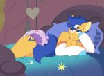  bed bedroom diaper equine flash_sentry_(mlp) friendship_is_magic horse invalid_tag male mammal my_little_pony pony pose ych_result 