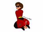  animated big_ass dat_ass dildo disney grinding helen_parr hotdogging kneeling looking_back milf pixar sex_toy the_incredibles thick thick_thighs 