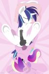  absurd_res anal anal_penetration animal_genitalia animal_penis balls bed bird&#039;s-eye_view blue_hair crossgender cum cum_on_chest cutie_mark duo equine equine_penis erection eyes_closed feral feral_on_feral friendship_is_magic fur hair hi_res high-angle_view horn hoverrover male male/male male_penetrating mammal multicolored_hair my_little_pony nude penetration penis pink_fur princess_cadance_(mlp) sex shining_armor_(mlp) unicorn white_fur 