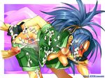  aozoraichi king_of_fighters leona_heidern snk tagme 