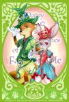  2018 anthro canine clothed clothing disney do2910na female fox fully_clothed fur green_eyes hi_res judy_hopps lagomorph male mammal nick_wilde purple_eyes rabbit simple_background text zootopia 