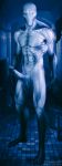  3d_(artwork) abs balls digital_media_(artwork) erection ghost hi_res humanoid_penis killystein looking_at_viewer machine male not_furry nude outlast penis precum solo spirit standing veiny_muscles walrider_(outlast) 