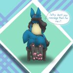  2018 3_toes animal_genitalia animal_pussy anthro anus canine canine_pussy darkwufflez dialogue digital_media_(artwork) english_text feet female foot_focus hi_res kneeling looking_at_viewer looking_back lucario mammal nintendo nude pok&eacute;mon pok&eacute;mon_(species) presenting pussy solo speech_bubble text toes video_games 