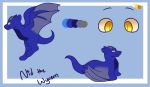  dragon lying male model_sheet nidhoggr_the_wyvern scales scalie side_view wings wyvern yellow_eyes 