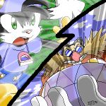  2004 anthro dr._eggman green_eyes human is_(artist) klonoa klonoa_(series) male mammal open_mouth sonic_(series) 