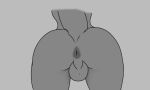  anthro anus backsack balls bent_over bubble_butt butt canine fauxtraught fox hole_(disambiguation) male male/male mammal presenting raised_tail solo thick_thighs 