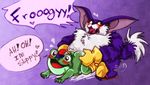  big_the_cat crossover evanight slippy_toad sonic_team star_fox 