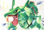  claws dragon green_skin legendary_pok&eacute;mon nintendo pok&eacute;mon pok&eacute;mon_(species) rayquaza video_games 